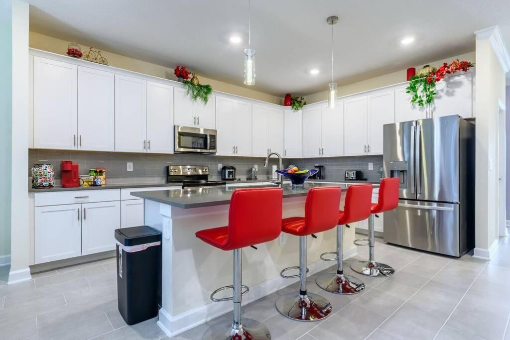 Close To Disney & Other Theme Parks,Private Heated Poolspa, Bbq & Game Rm Kissimmee Ngoại thất bức ảnh