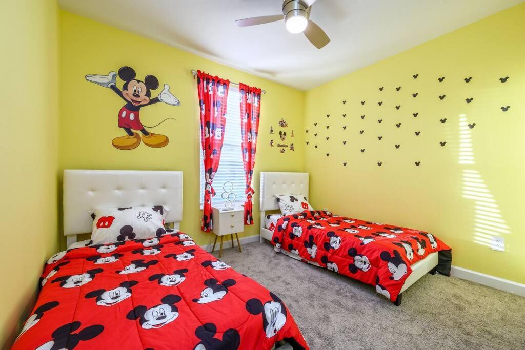 Close To Disney & Other Theme Parks,Private Heated Poolspa, Bbq & Game Rm Kissimmee Ngoại thất bức ảnh
