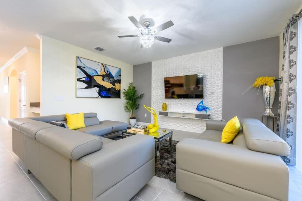 Close To Disney & Other Theme Parks,Private Heated Poolspa, Bbq & Game Rm Kissimmee Ngoại thất bức ảnh