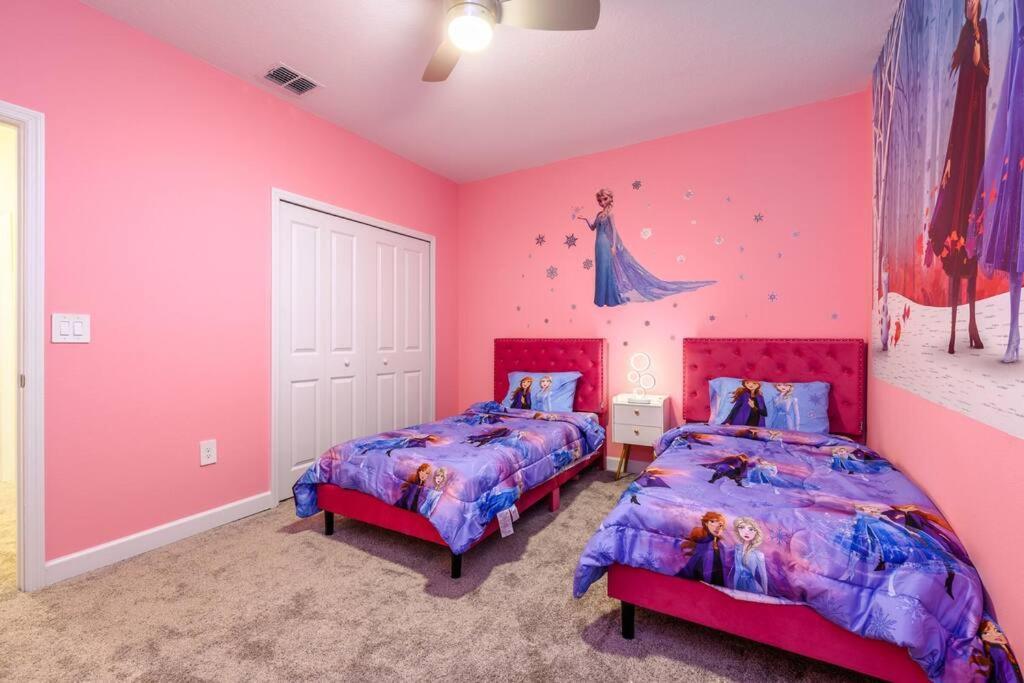 Close To Disney & Other Theme Parks,Private Heated Poolspa, Bbq & Game Rm Kissimmee Ngoại thất bức ảnh
