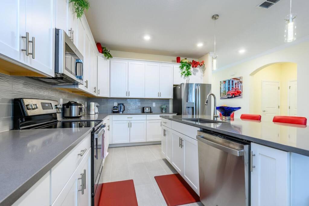 Close To Disney & Other Theme Parks,Private Heated Poolspa, Bbq & Game Rm Kissimmee Ngoại thất bức ảnh
