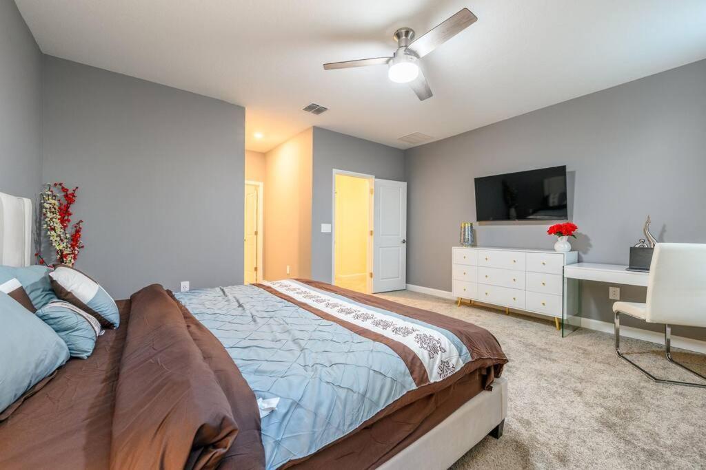 Close To Disney & Other Theme Parks,Private Heated Poolspa, Bbq & Game Rm Kissimmee Ngoại thất bức ảnh