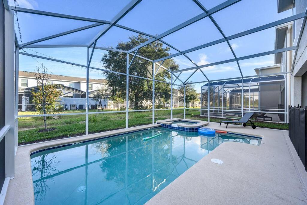 Close To Disney & Other Theme Parks,Private Heated Poolspa, Bbq & Game Rm Kissimmee Ngoại thất bức ảnh