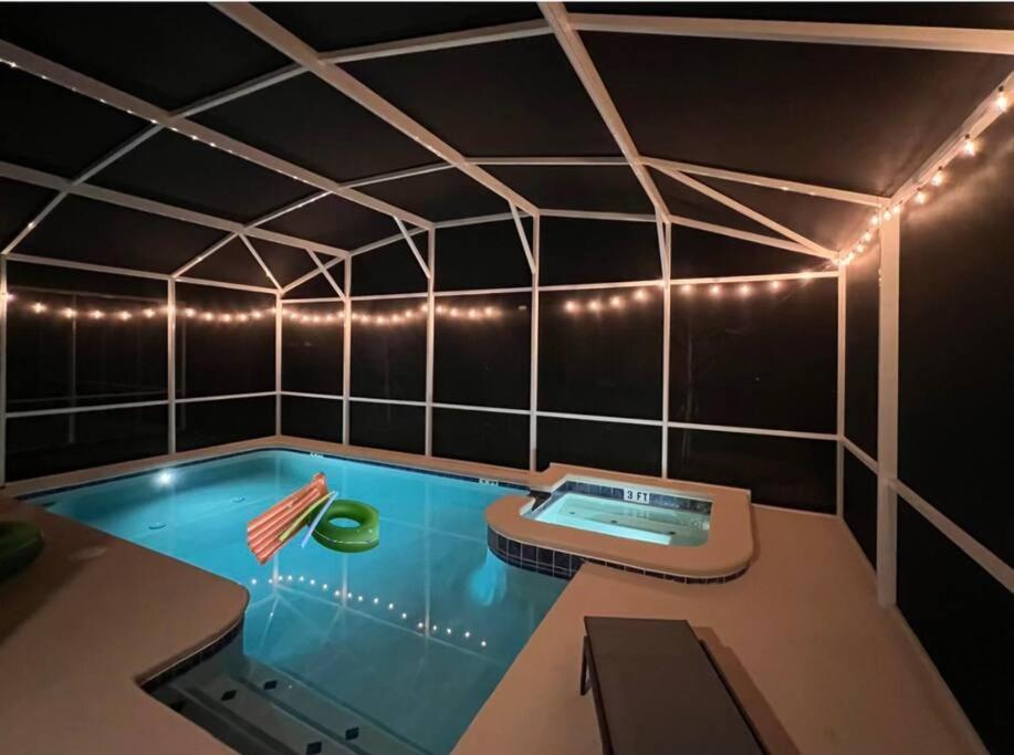 Close To Disney & Other Theme Parks,Private Heated Poolspa, Bbq & Game Rm Kissimmee Ngoại thất bức ảnh