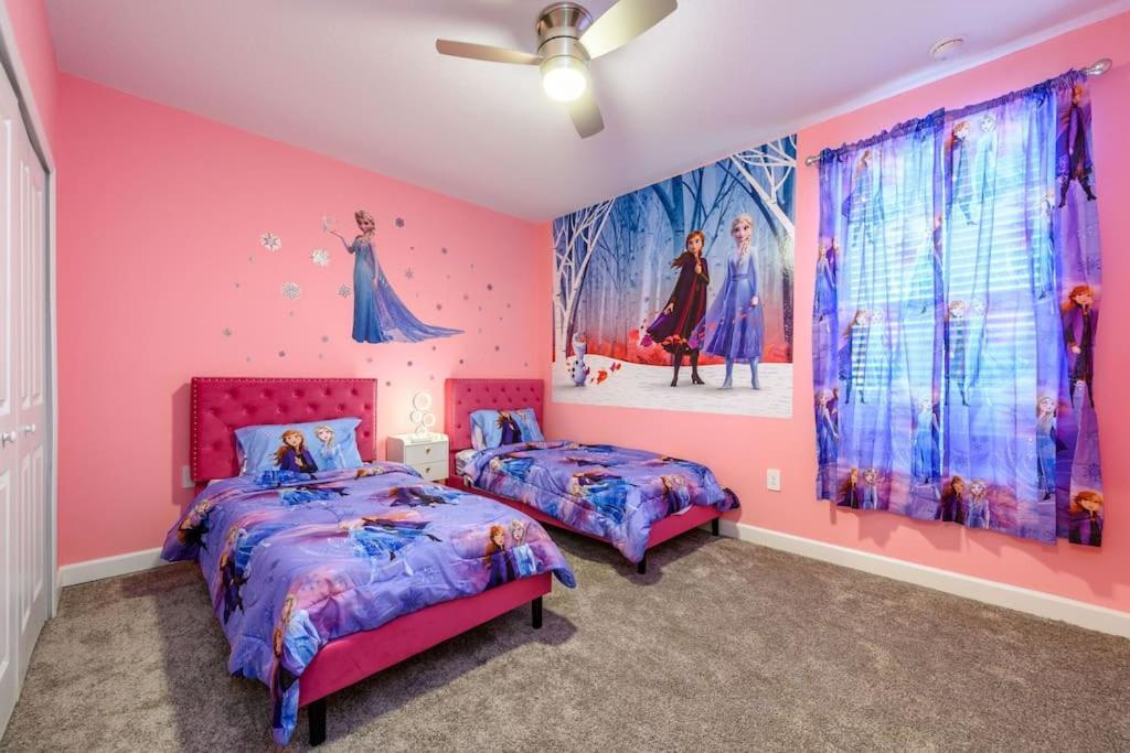 Close To Disney & Other Theme Parks,Private Heated Poolspa, Bbq & Game Rm Kissimmee Ngoại thất bức ảnh
