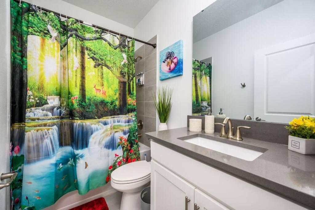 Close To Disney & Other Theme Parks,Private Heated Poolspa, Bbq & Game Rm Kissimmee Ngoại thất bức ảnh