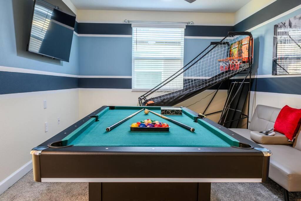Close To Disney & Other Theme Parks,Private Heated Poolspa, Bbq & Game Rm Kissimmee Ngoại thất bức ảnh